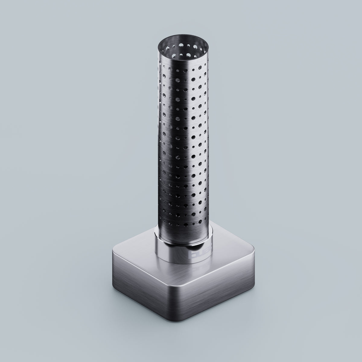LUS | Oil Lamp & Candleholder - dots, steel