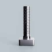 LUS | Oil Lamp & Candleholder - dots, steel