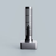 LUS | Oil Lamp & Candleholder - rays, steel