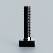 LUS | Oil Lamp & Candleholder - dots, black