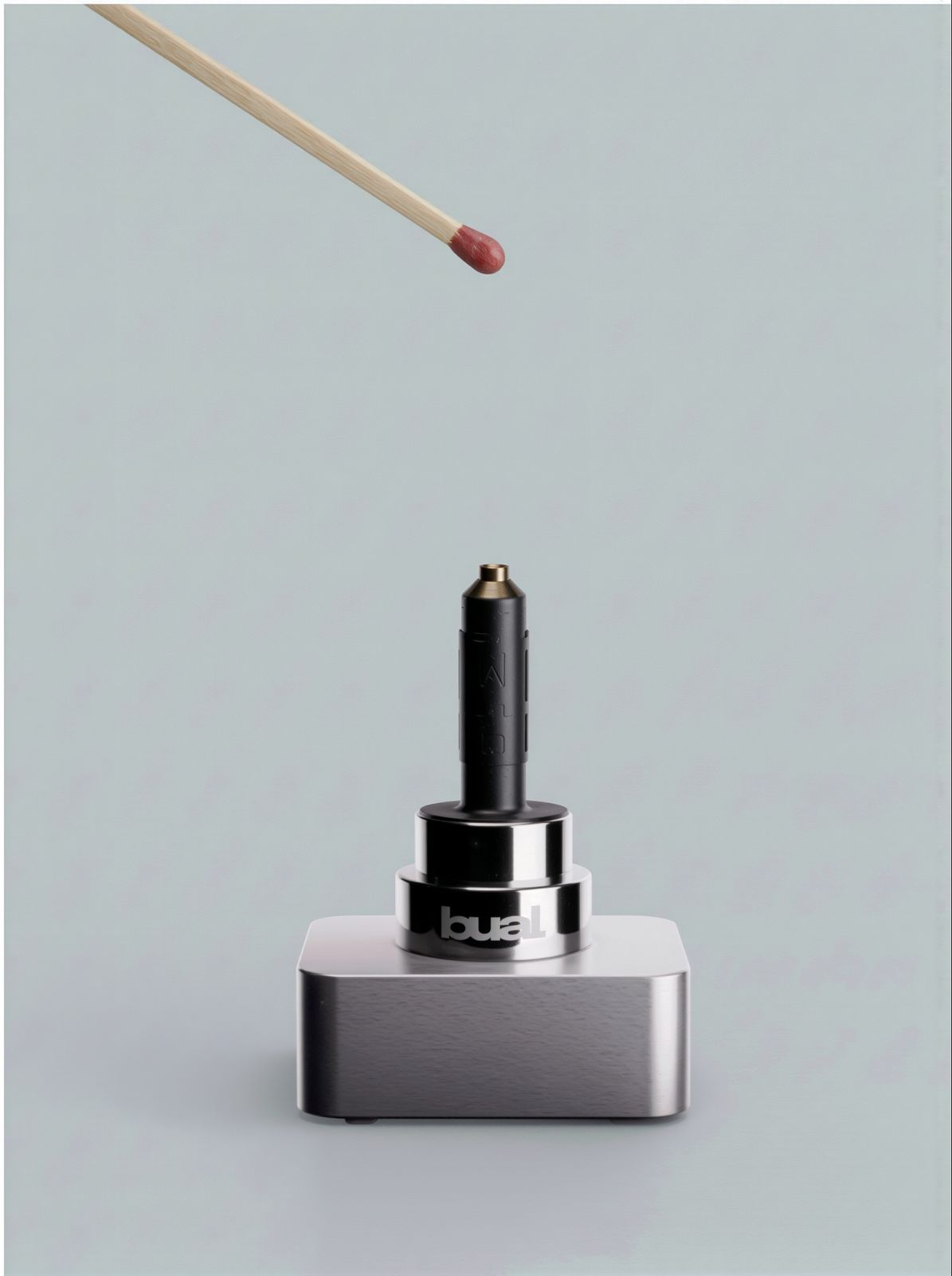 LUS | Oil Lamp & Candleholder - dots, steel